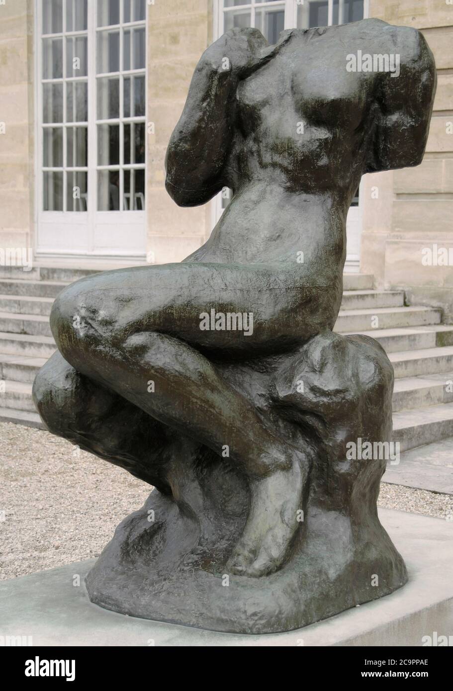Auguste Rodin (1840-1917). Escultor francés. Cibeles,1889-1890. Bronce. Jardín de Esculturas. Museo Rodin. París. Francia. Stock Photo