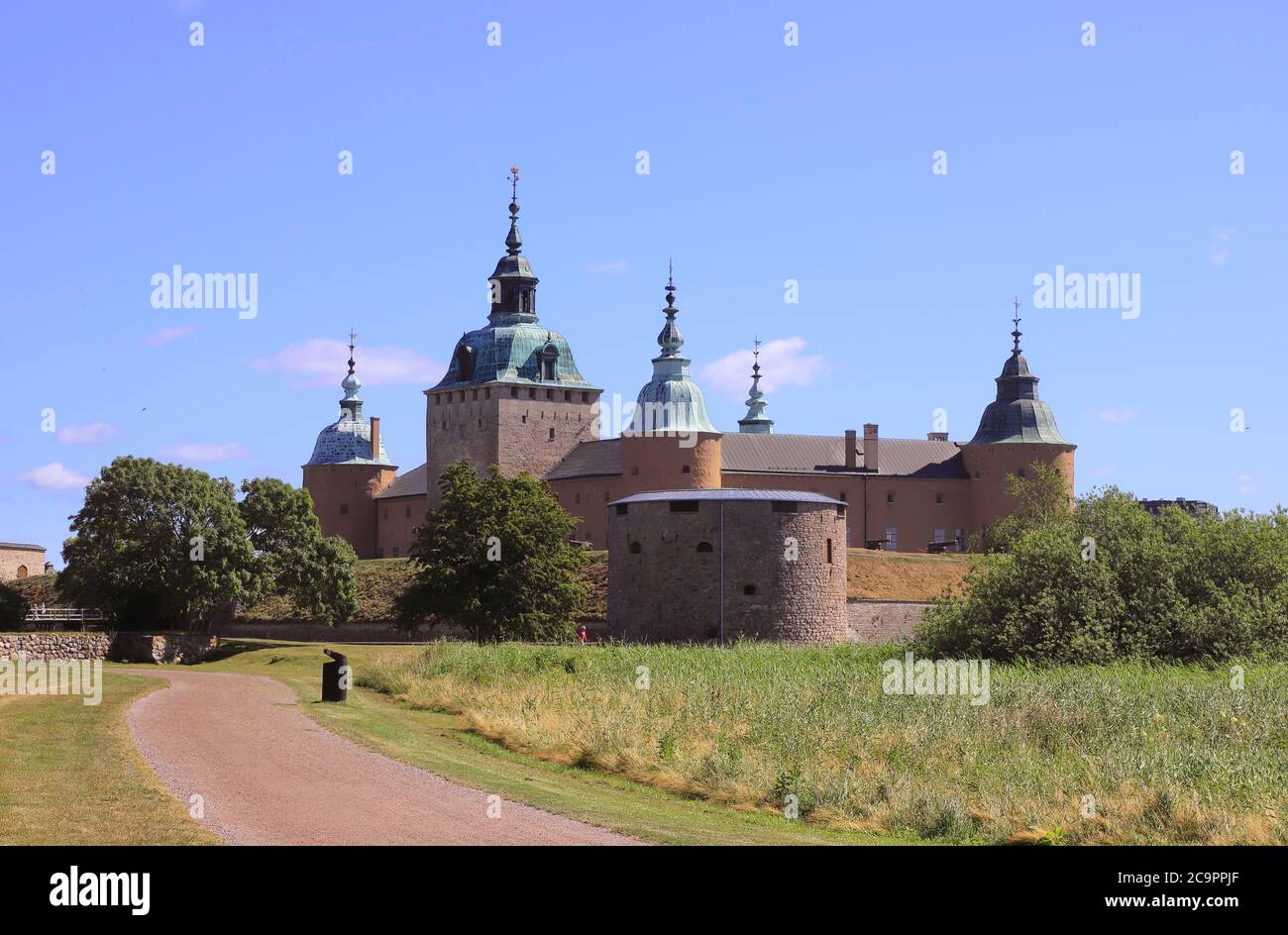 The Kalmar castle located in Swedish province of Smaland. Stock Photo