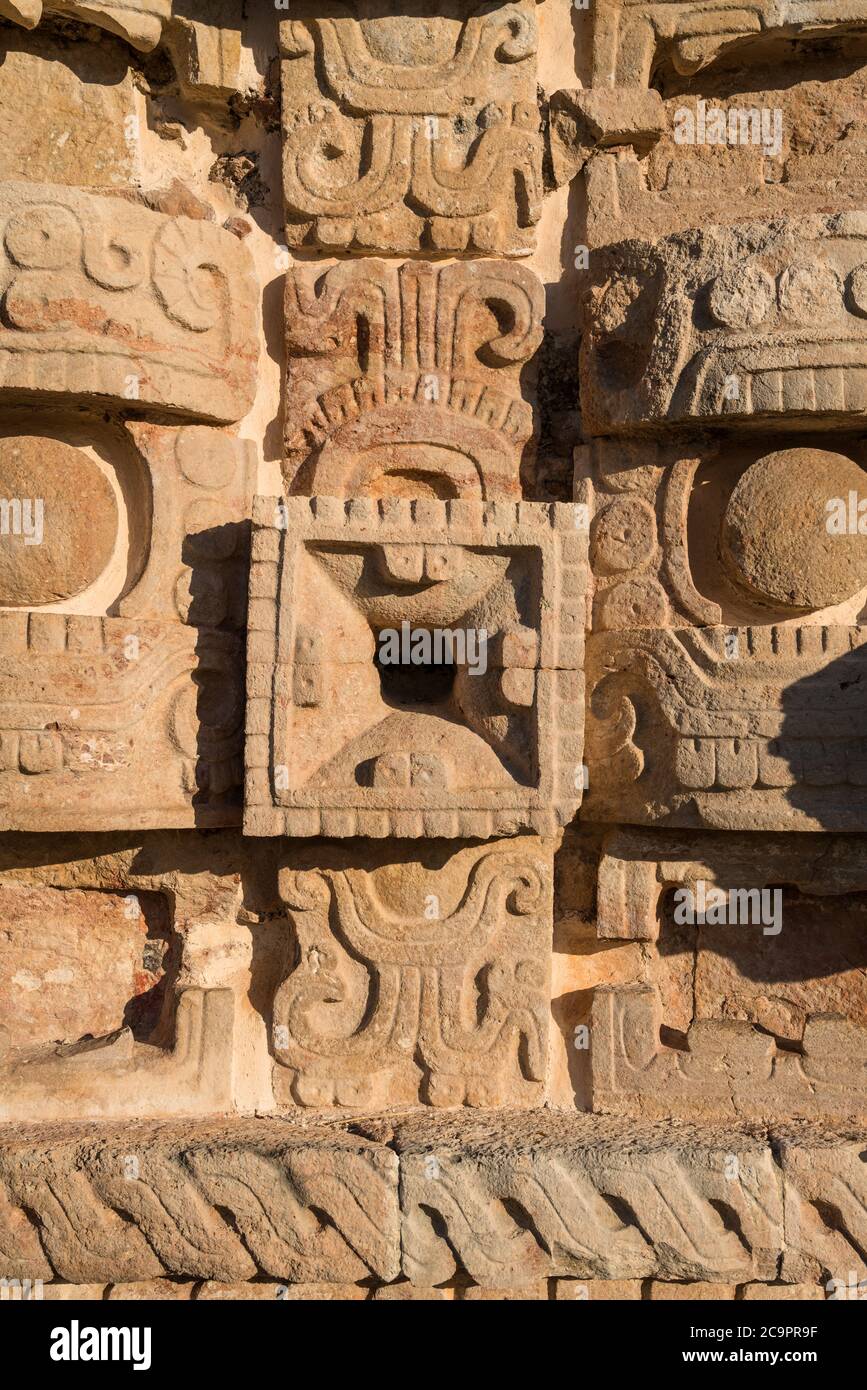 The Palace of the Masks or Codz Poop, meaning "the rolled mats", in the