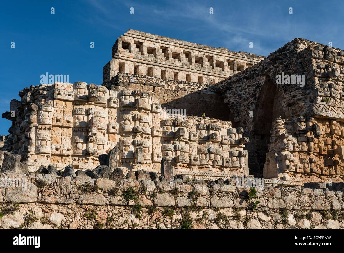 The Palace of the Masks or Codz Poop, meaning "the rolled mats", in the