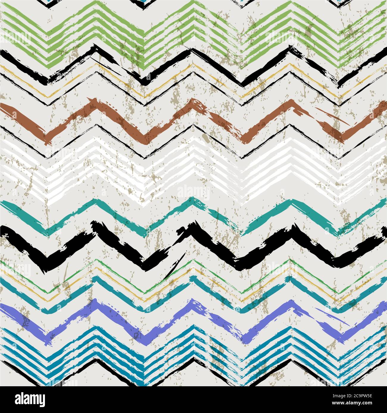 abstract background pattern, with strokes and splashes, zigzag pattern Stock Vector