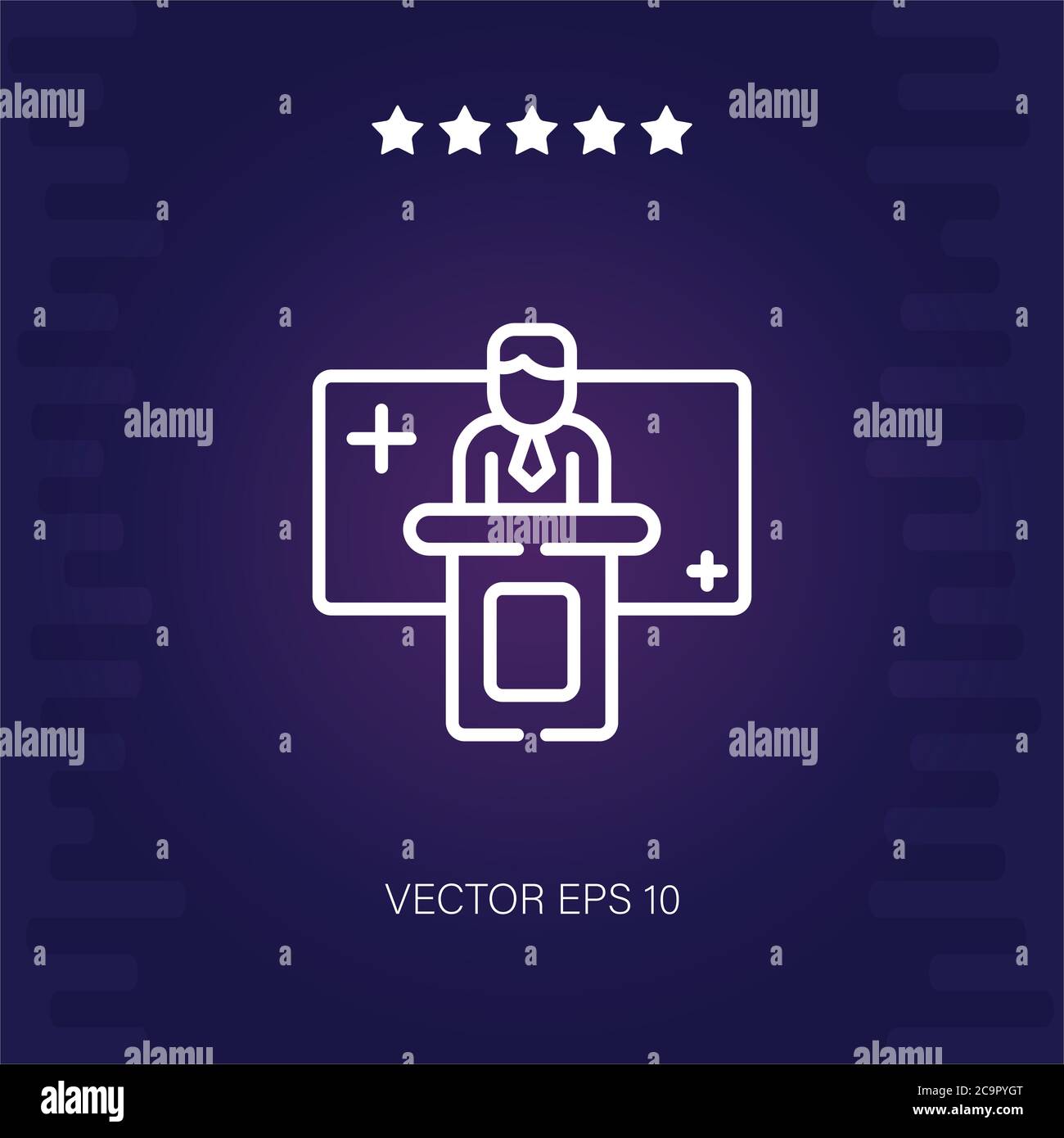 briefing vector icon Stock Vector Image & Art - Alamy