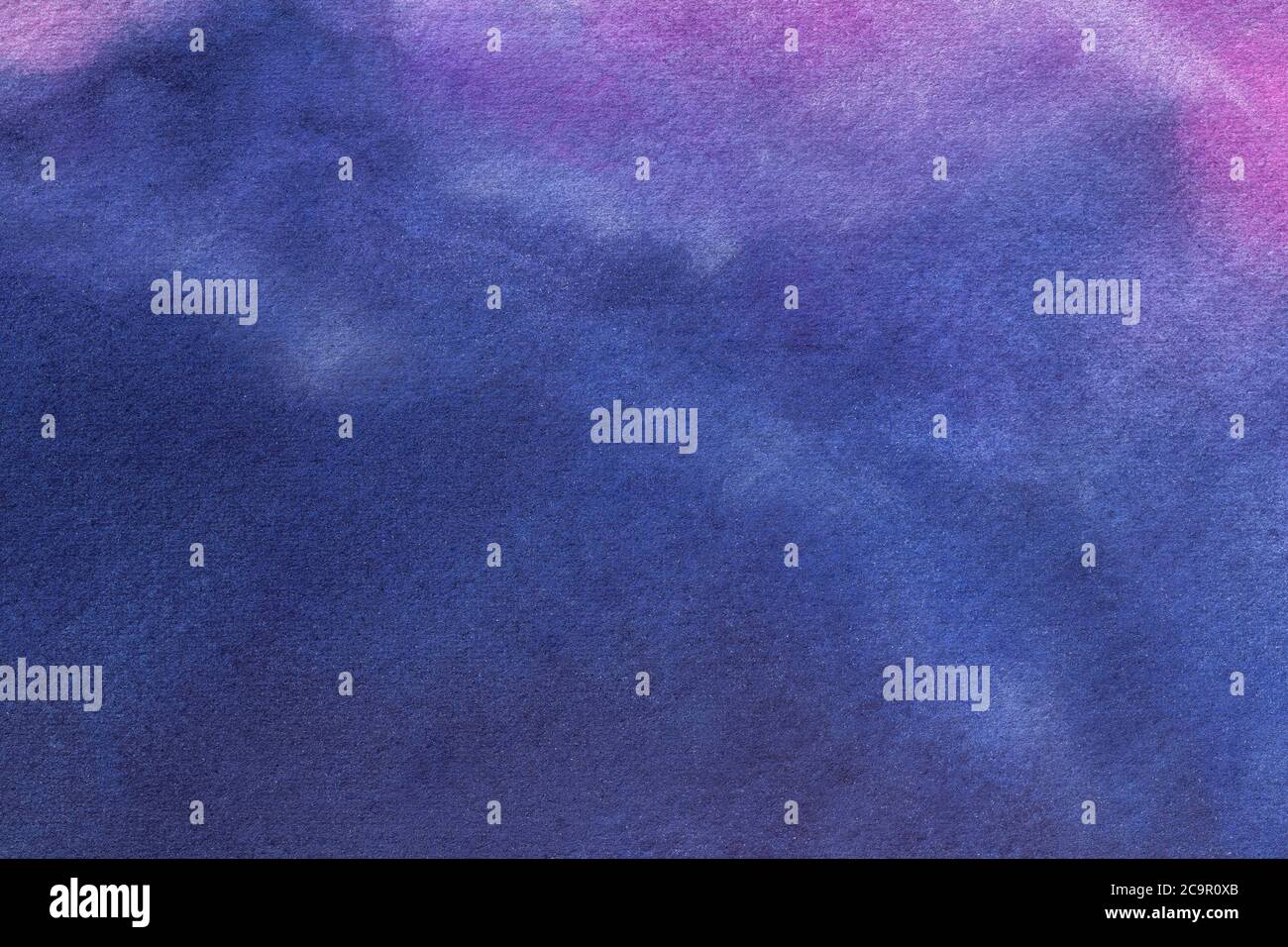 Abstract art background navy blue and purple colors. Watercolor ...