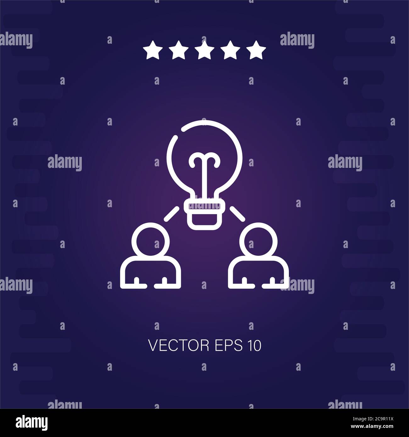 brainstorm vector icon Stock Vector Image & Art - Alamy