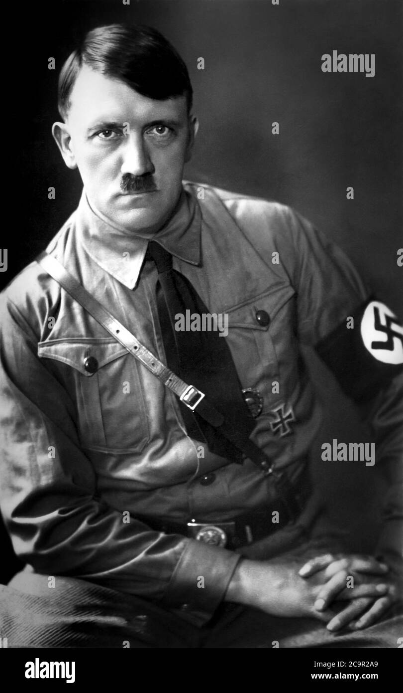 ADOLF HITLER leader of the Nazi Germany Stock Photo
