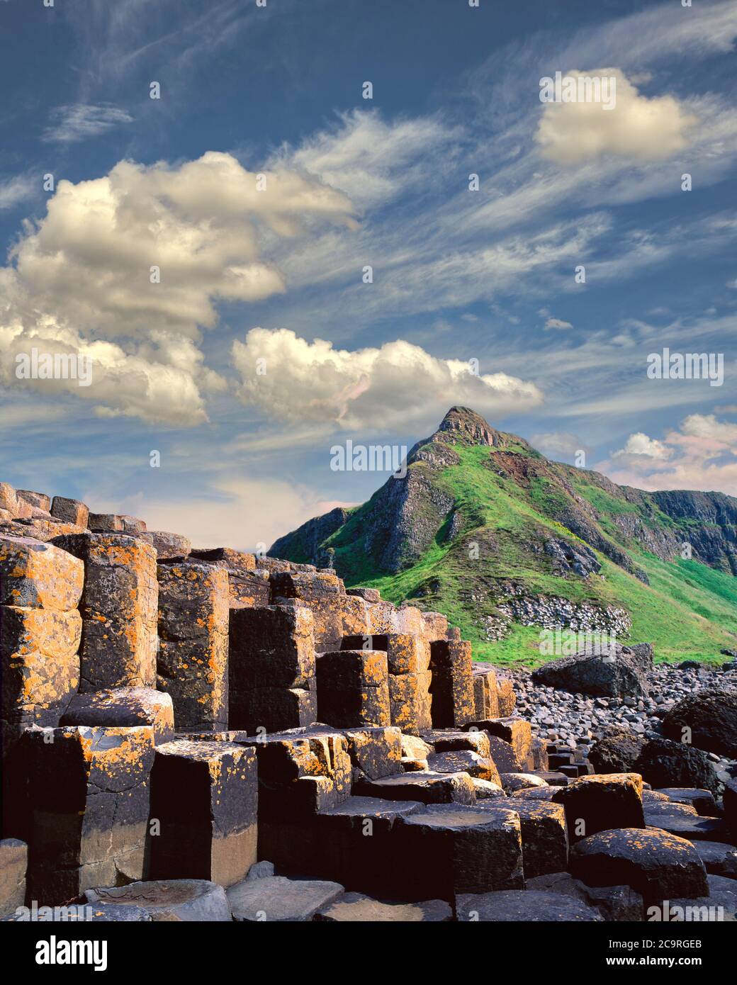 UK NORTHERN IRELAND: Giants Causeway Stock Photo Alamy