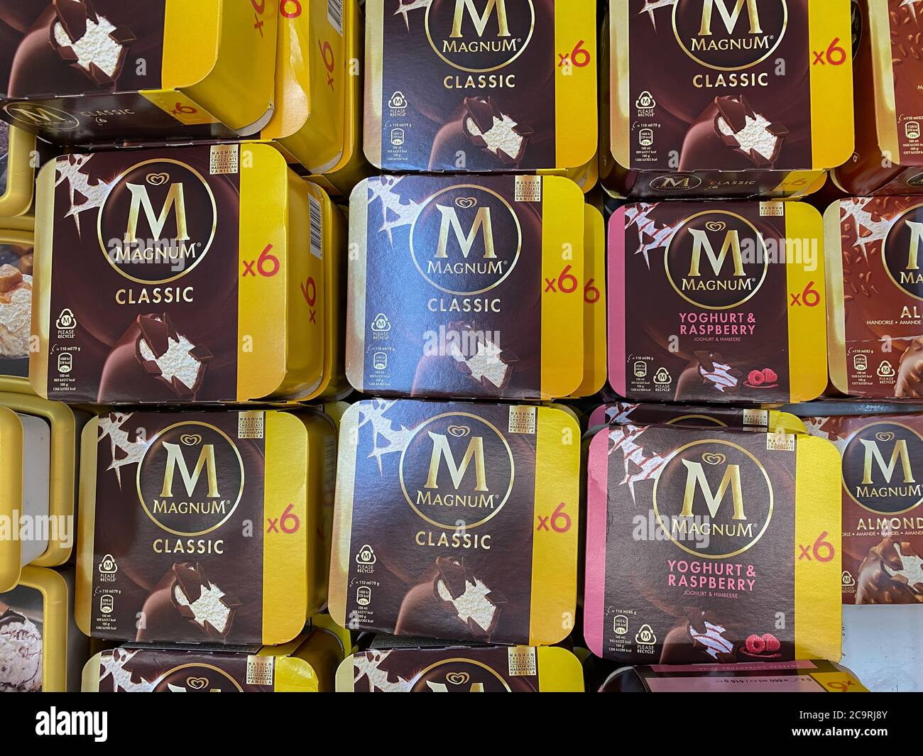 Custom Packaging Design for Magnum Ice Cream