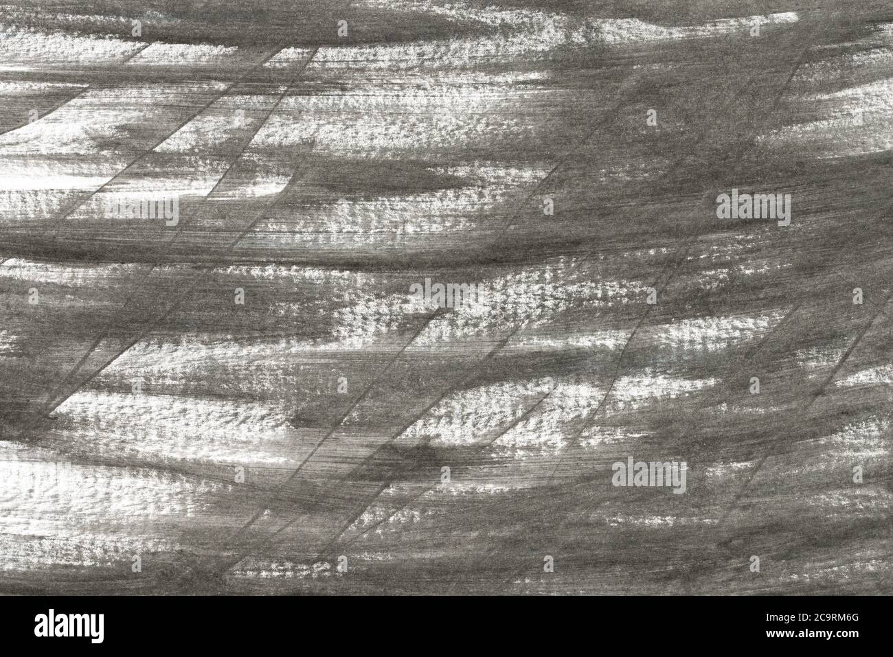 black an white painted art background texture Stock Photo