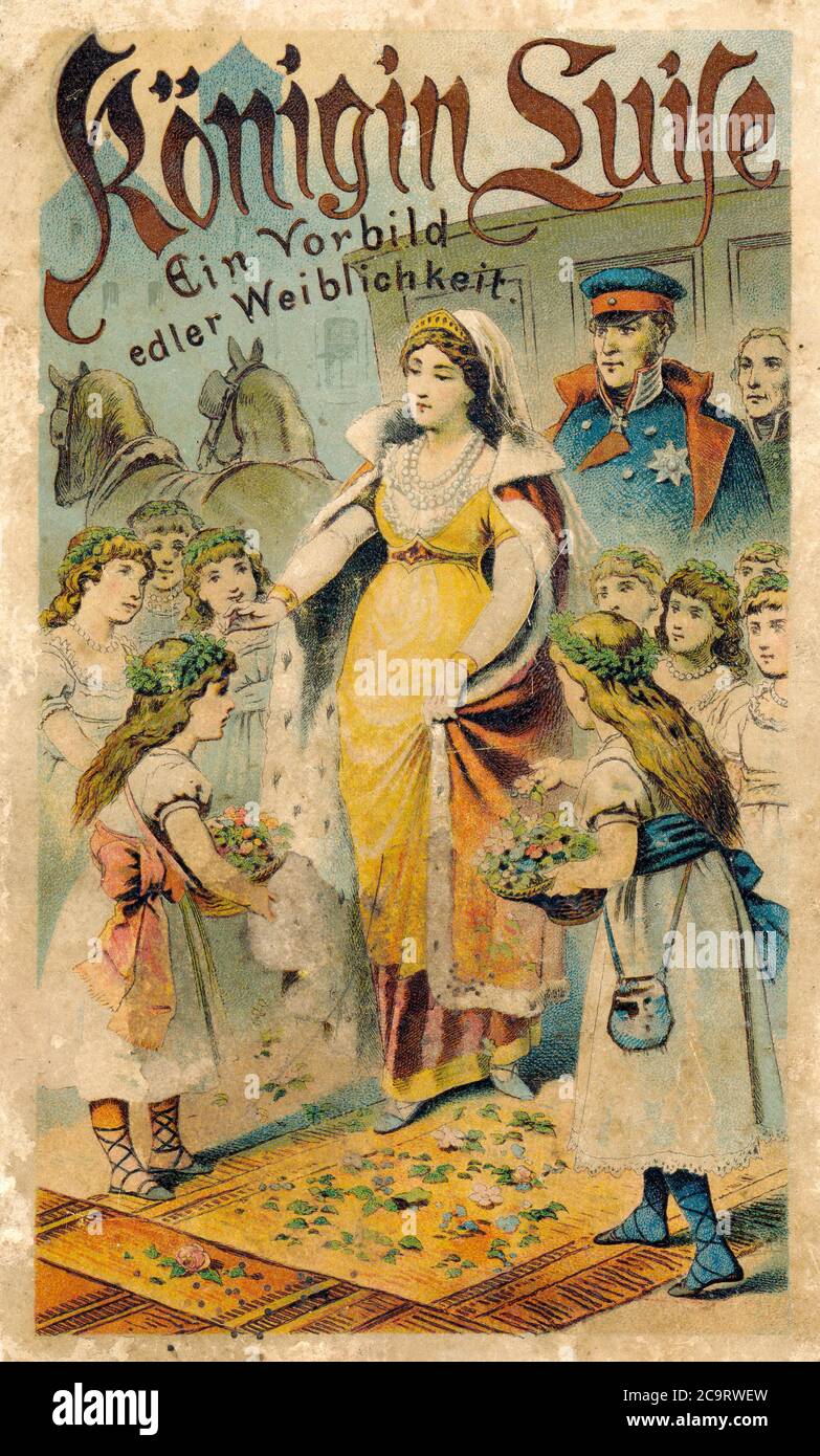 洋書 Queen Louisa of Prussia Queen Louise of Prussia by Gustav Richter Vintage
