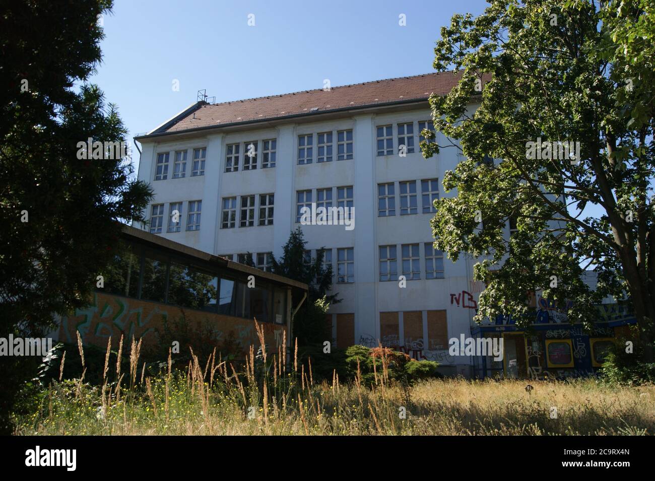 Früherer Standort der Stadtbücherei Spandau in der Seegefelder Straße