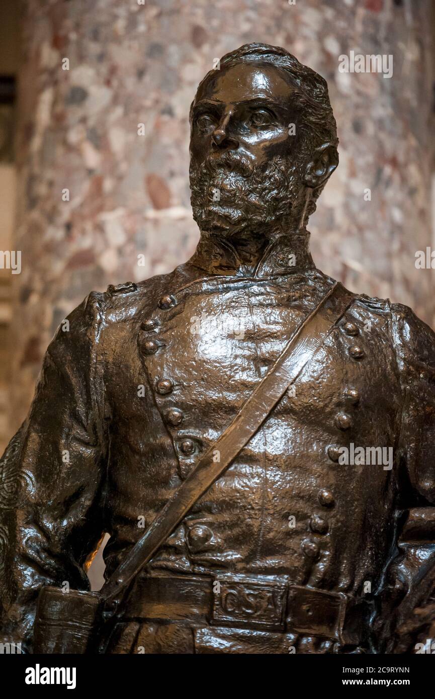 This statue of United States Representative Joseph Wheeler (Democrat of