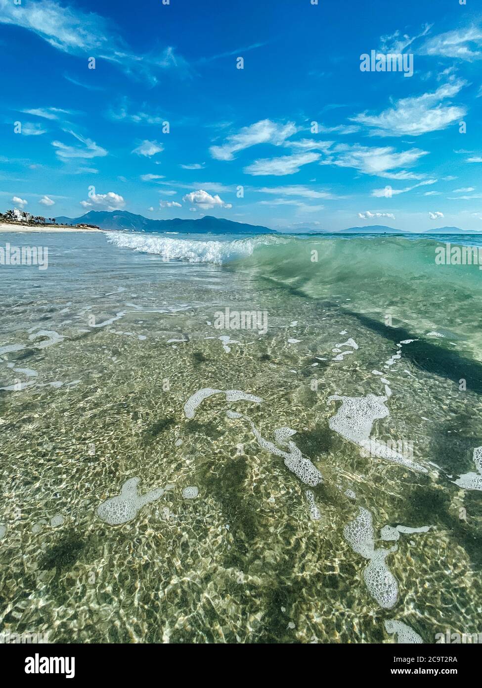Empty beach scene calm hi-res stock photography and images - Alamy