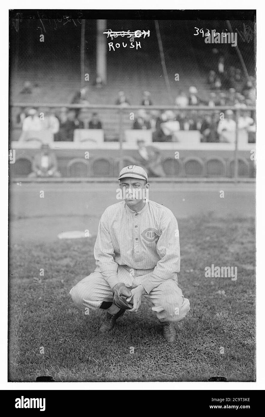 [Edd Roush, Cincinnati NL (baseball)] . Stock Photo