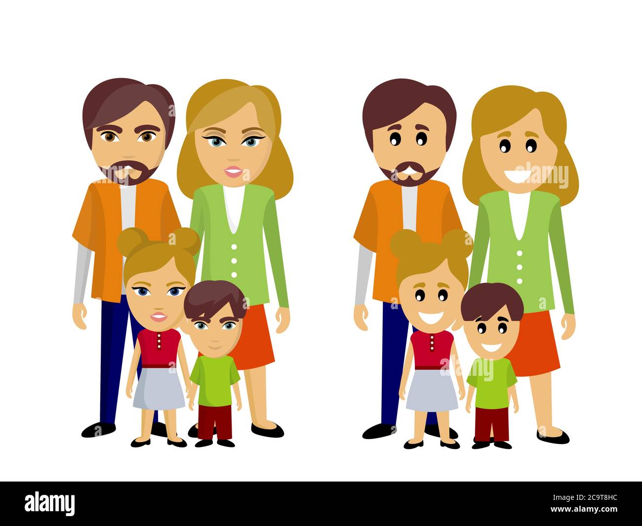 Cartoon parents daughter family hi-res stock photography and images - Alamy Cartoon parents daughter family hi-res stock photography and images - Alamy