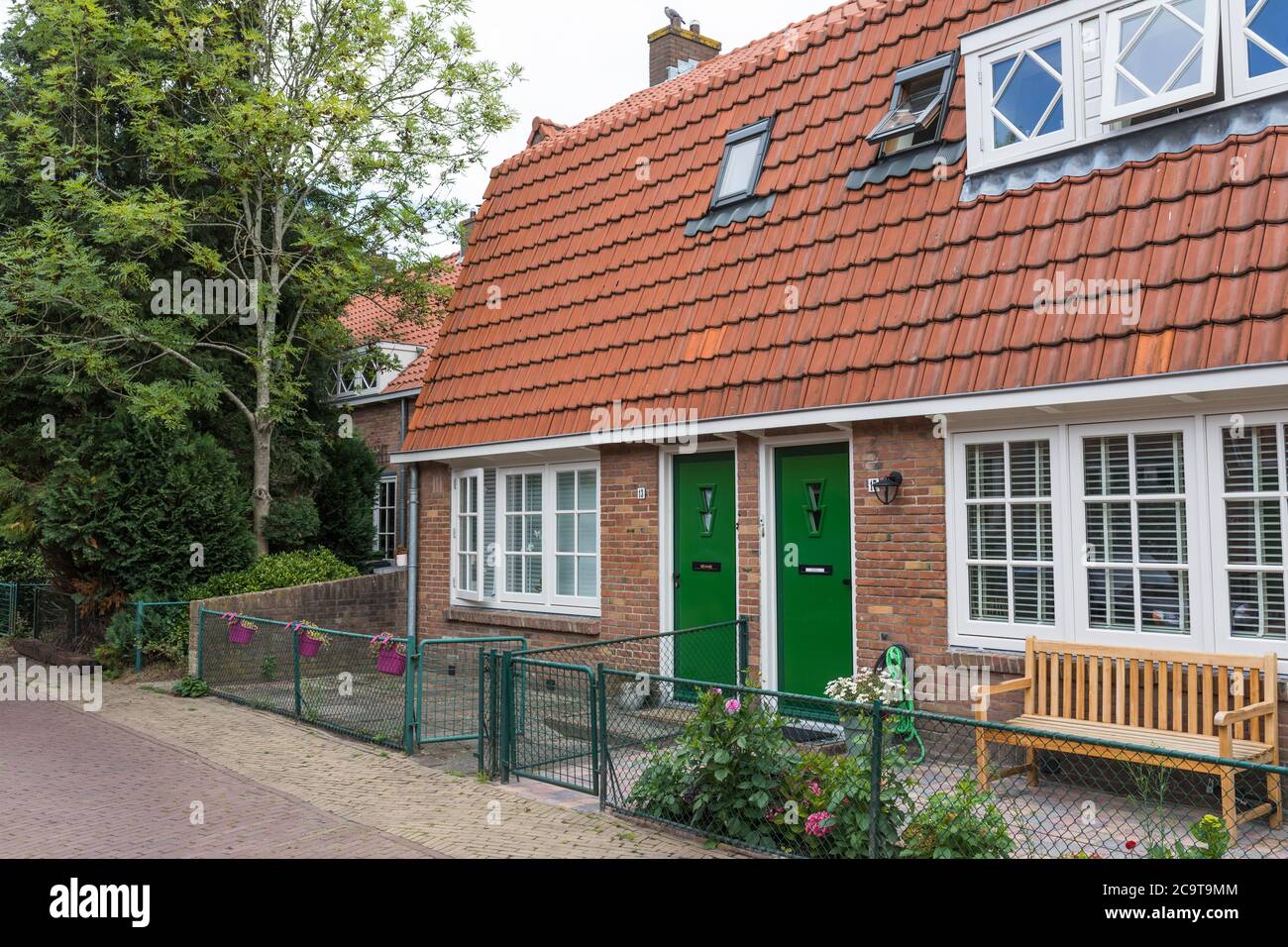 Social housing for working class developped by architect Willem Marinus