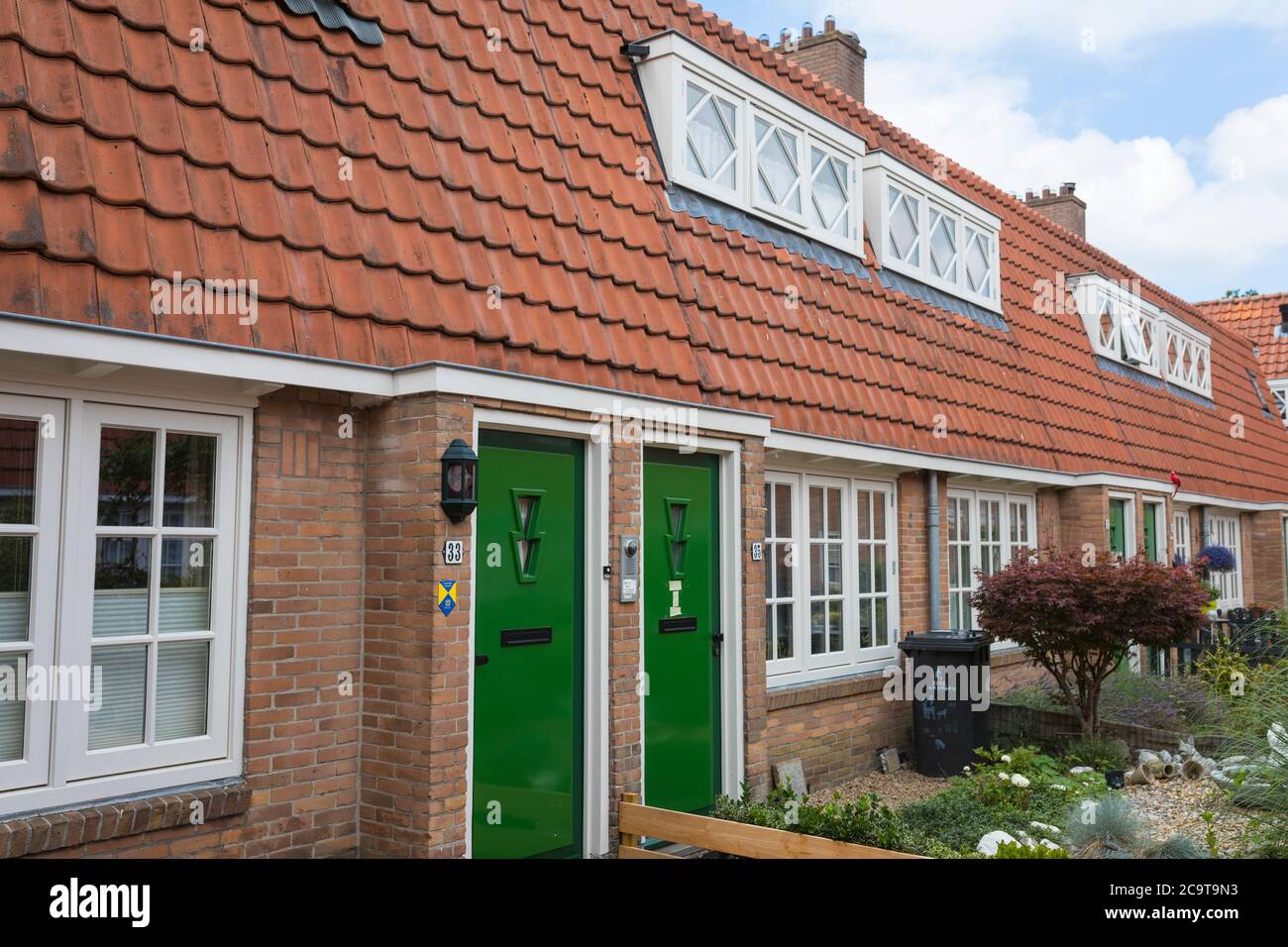 Social housing for working class developped by architect Willem Marinus