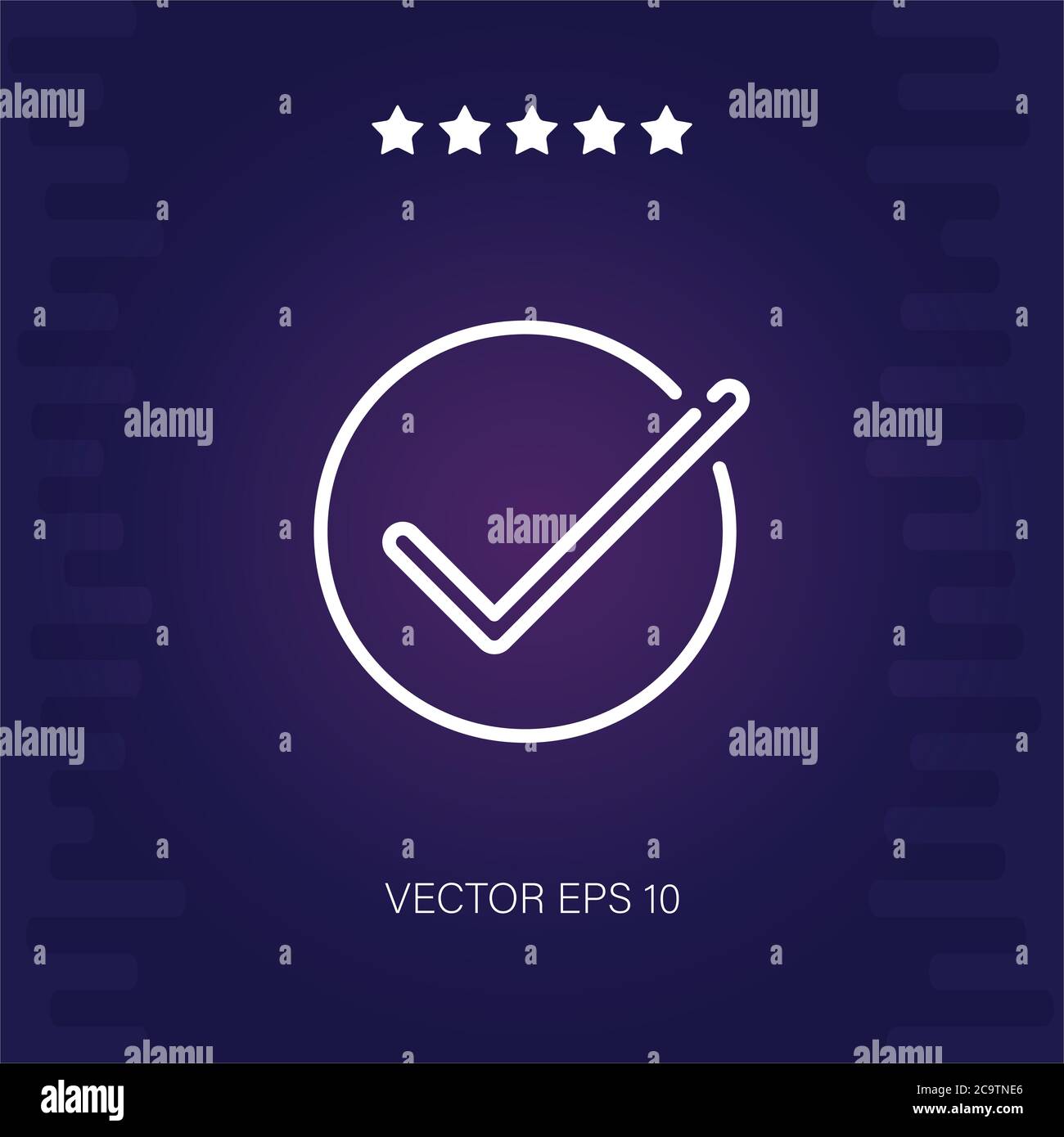 checkmark vector icon Stock Vector Image & Art - Alamy