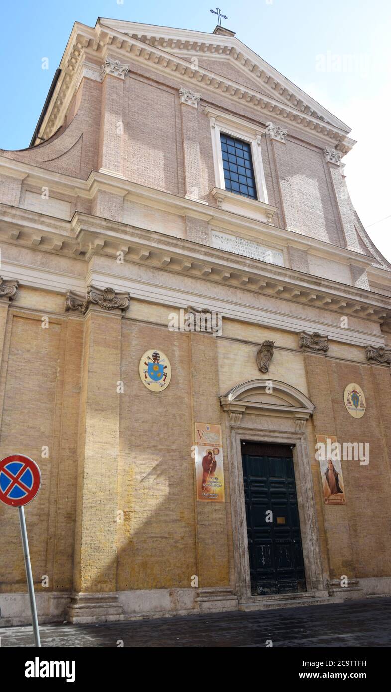 Old Churches of Rome Stock Photo - Alamy