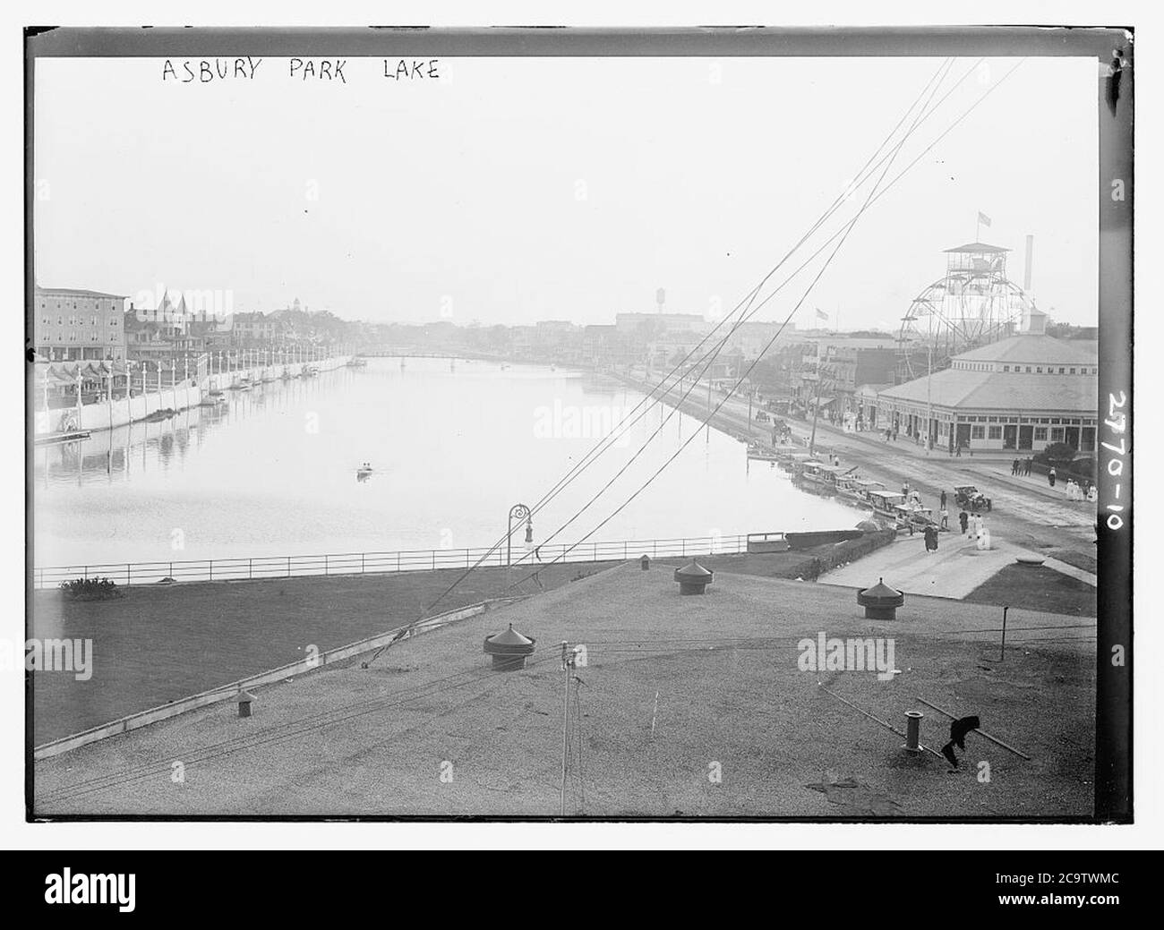 Asbury Park Lake Stock Photo Alamy