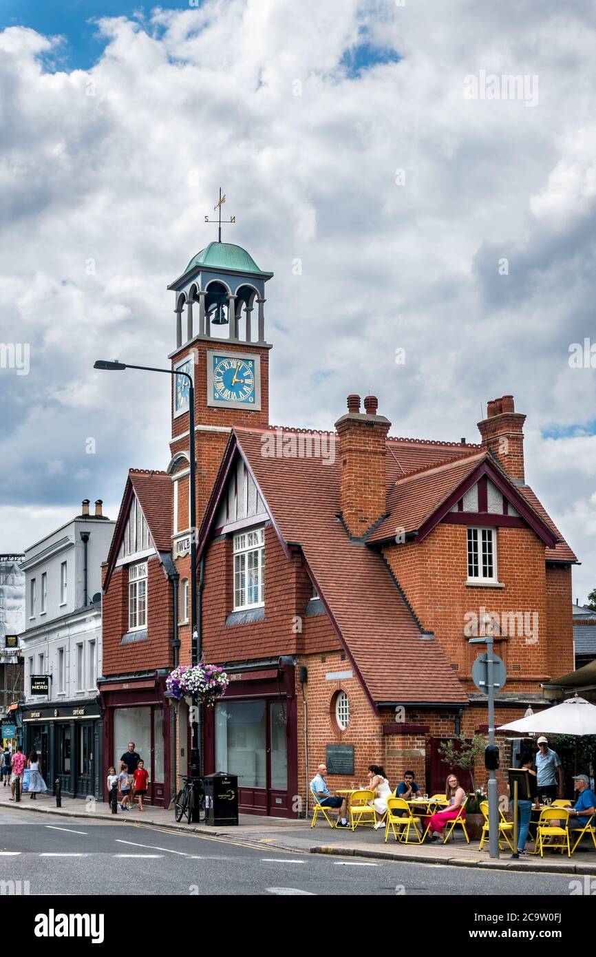 Wimbledon clock tower hires stock photography and images Alamy