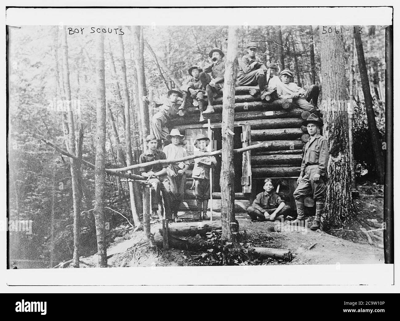 Boy Scouts Stock Photo Alamy