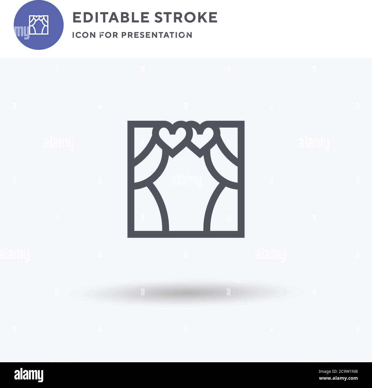 Wedding Arch icon vector, filled flat sign, solid pictogram isolated on ...