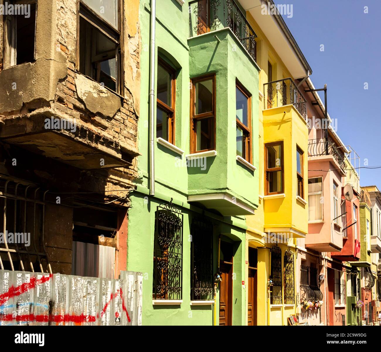 Balat Old House Stock Photo