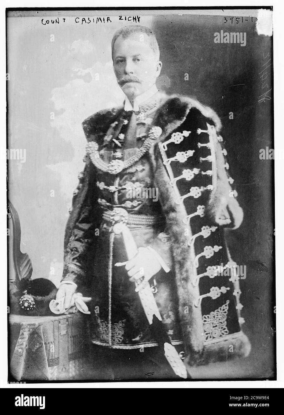 Count Casimir Zichy Stock Photo Alamy