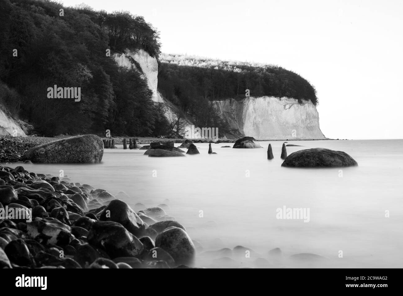 Baltic island of ruegen Black and White Stock Photos & Images - Alamy