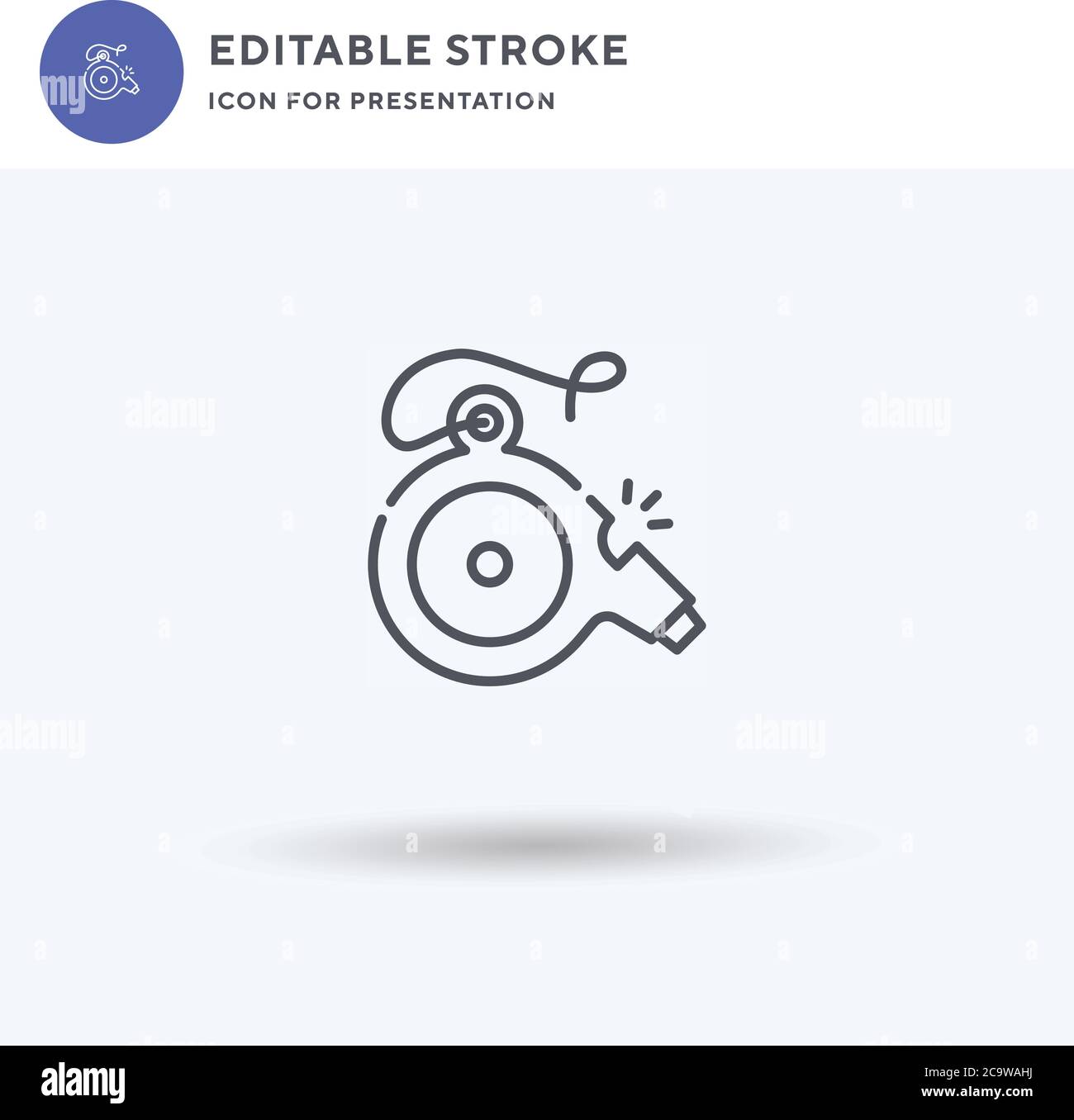 Whistle icon vector, filled flat sign, solid pictogram isolated on white,  logo illustration. Whistle icon for presentation Stock Vector Image \u0026 Art -  Alamy, image size:1300x1356