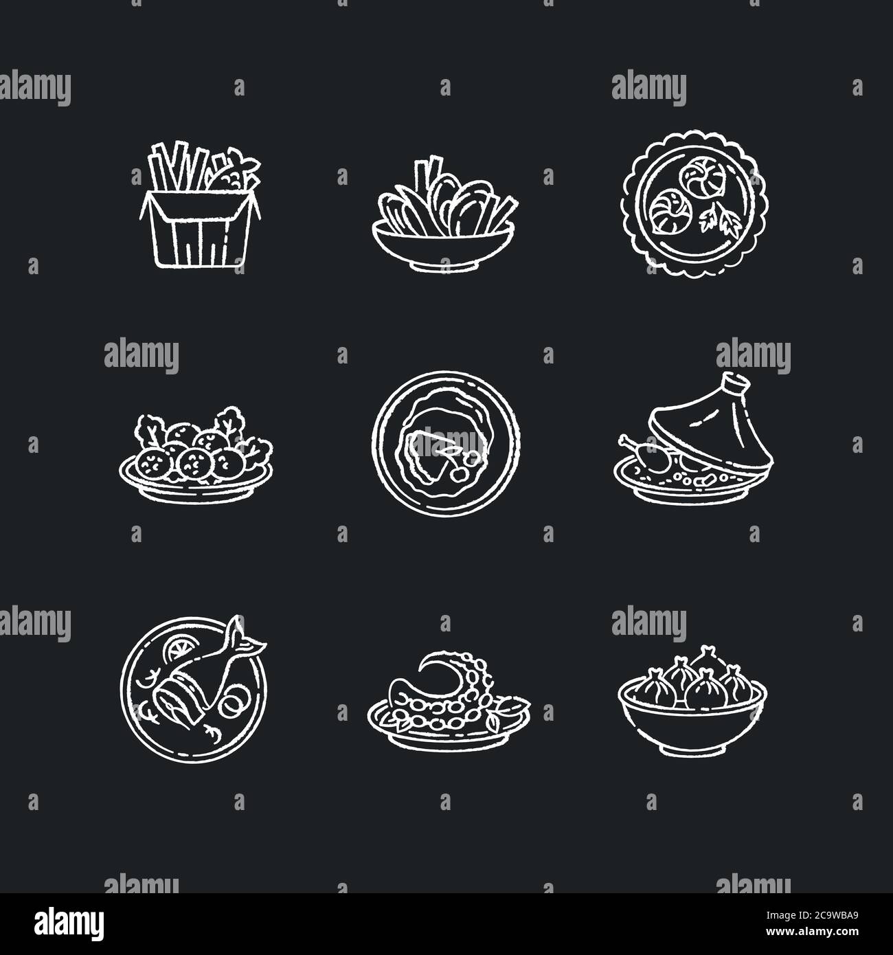 Fish kitchen fish and chips fish and seafood restaurant Black and White