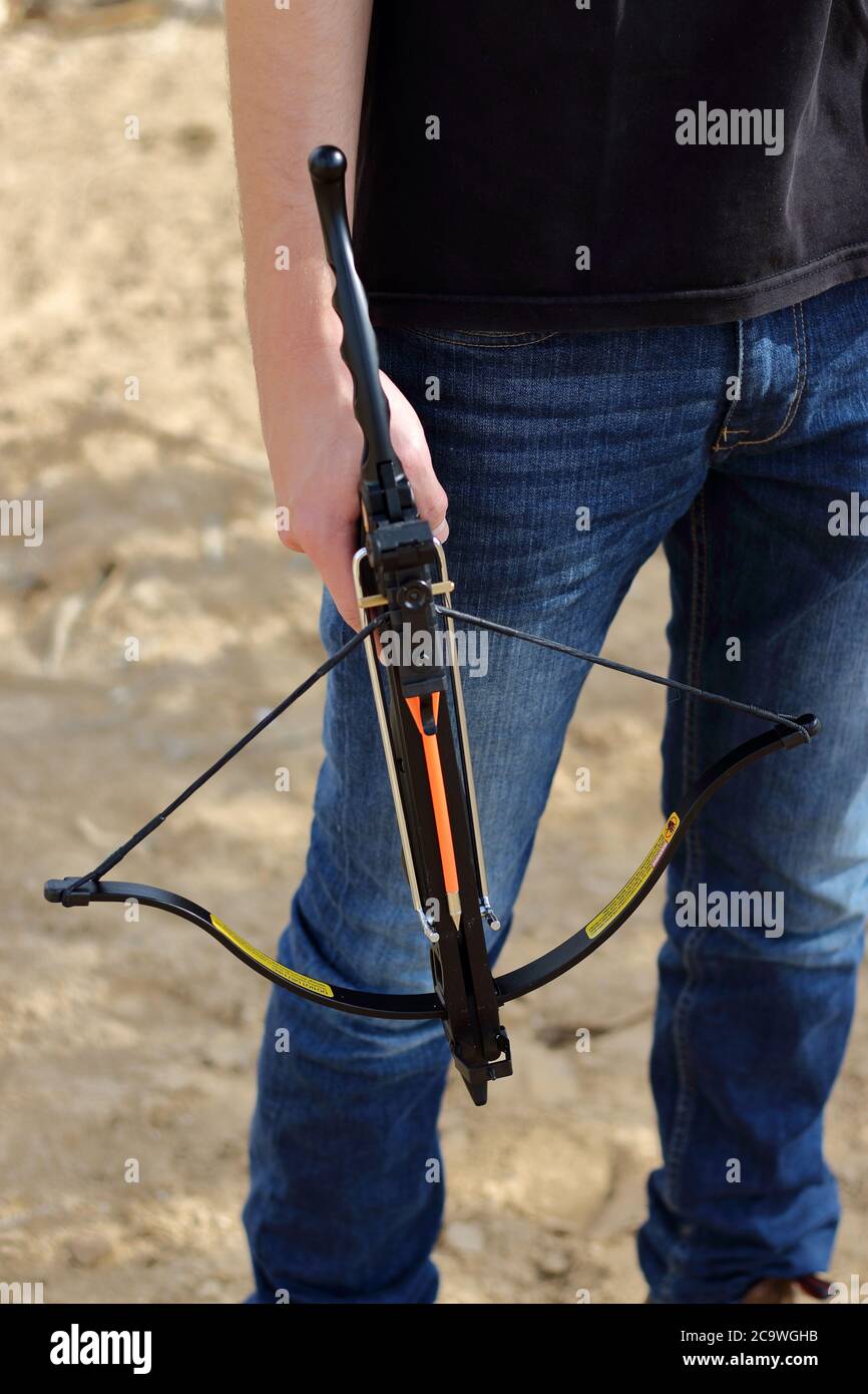Crossbow Pistol High Resolution Stock Photography and Images - Alamy
