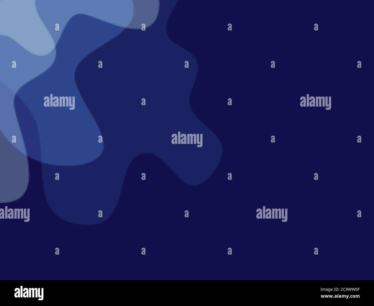 Wavy geometric blue background. Trendy gradient shapes composition ...