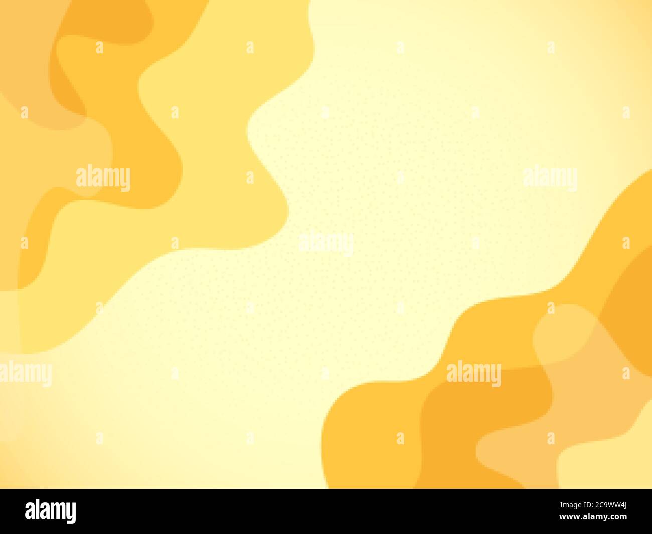 Wavy geometric background. Trendy gradient shapes composition. Stock Vector