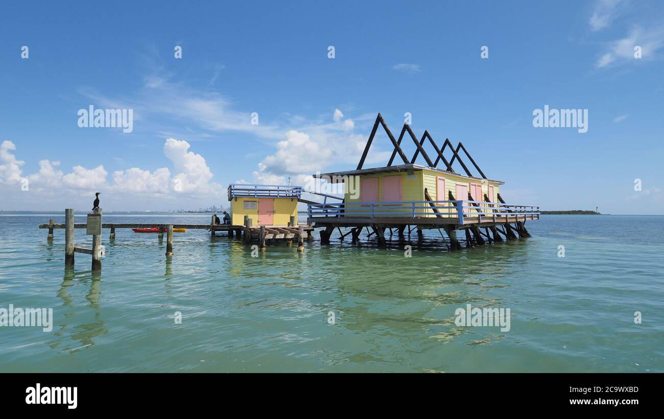 Stiltsville a frame house hires stock photography and images Alamy