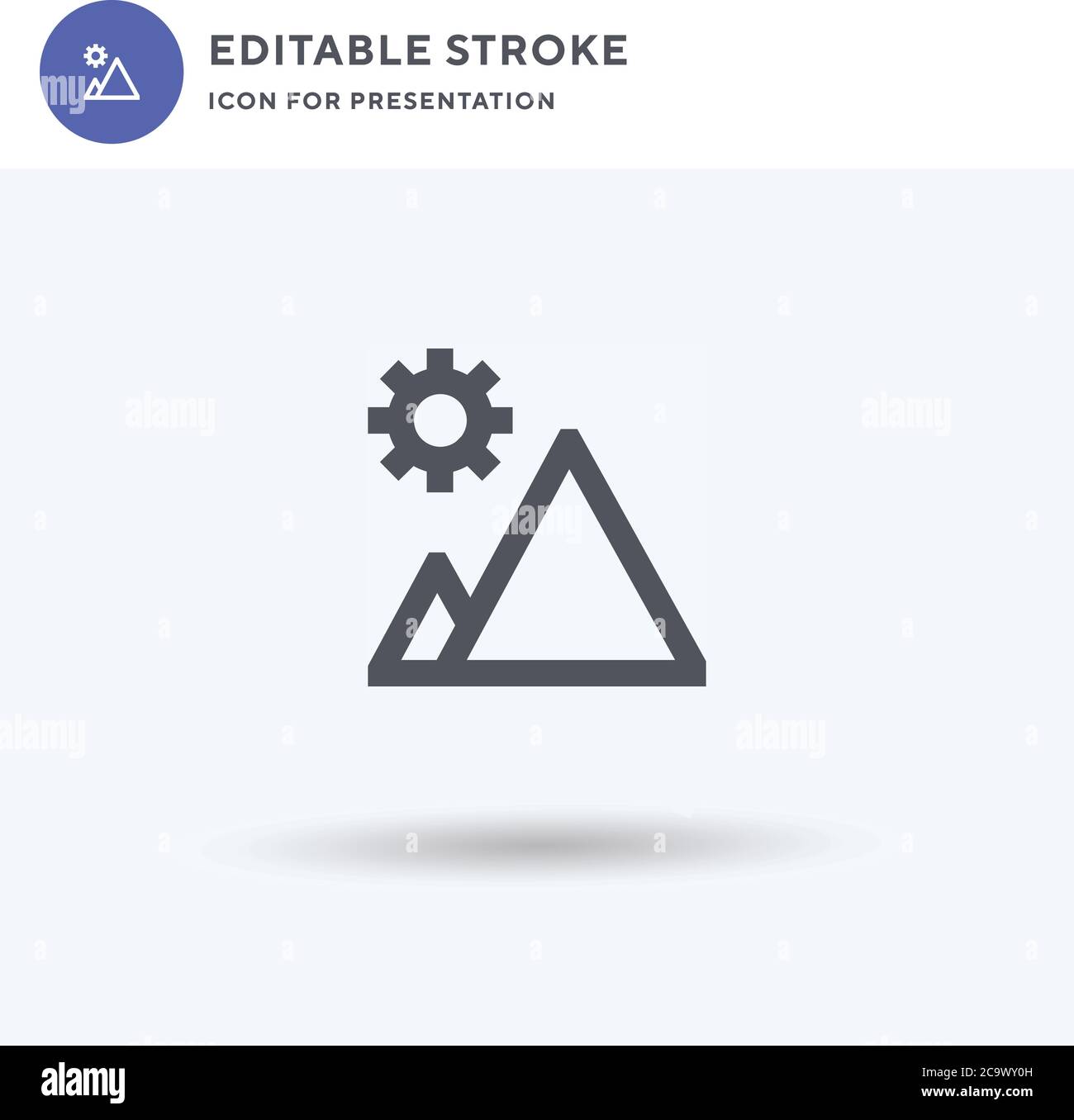 Day icon vector, filled flat sign, solid pictogram isolated on white ...