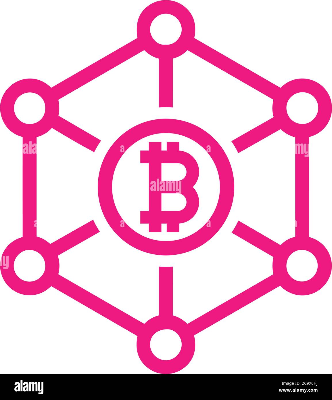 Block chain icon hi-res stock photography and images - Alamy