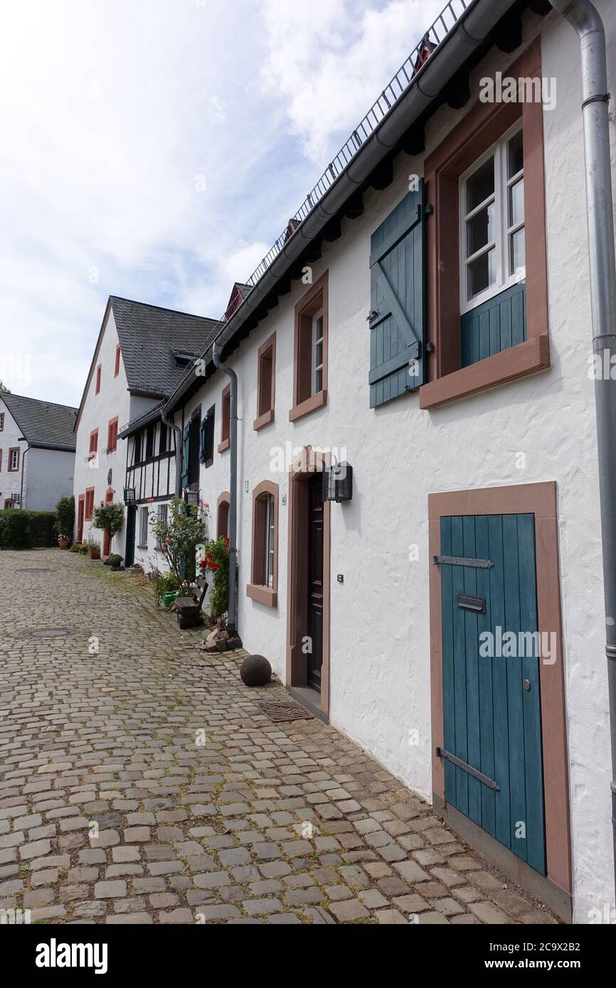 historischer Ortskern Kronenburg, Dahlem, Nordrhein-Westfalen, Deutschland Stock Photo