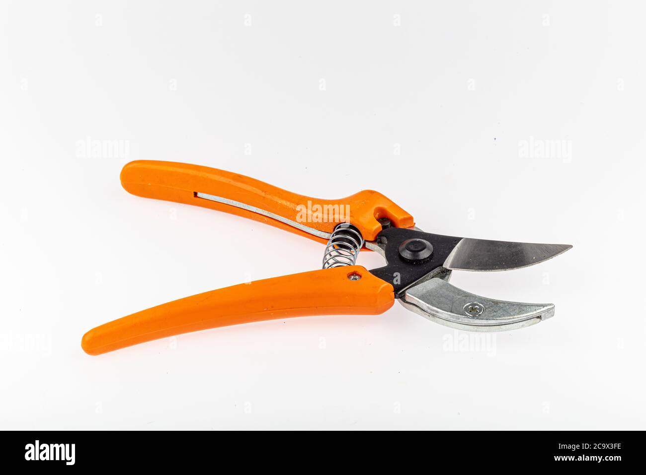 Garden secateurs. Pruning Shears isolated on white background Stock Photo Alamy