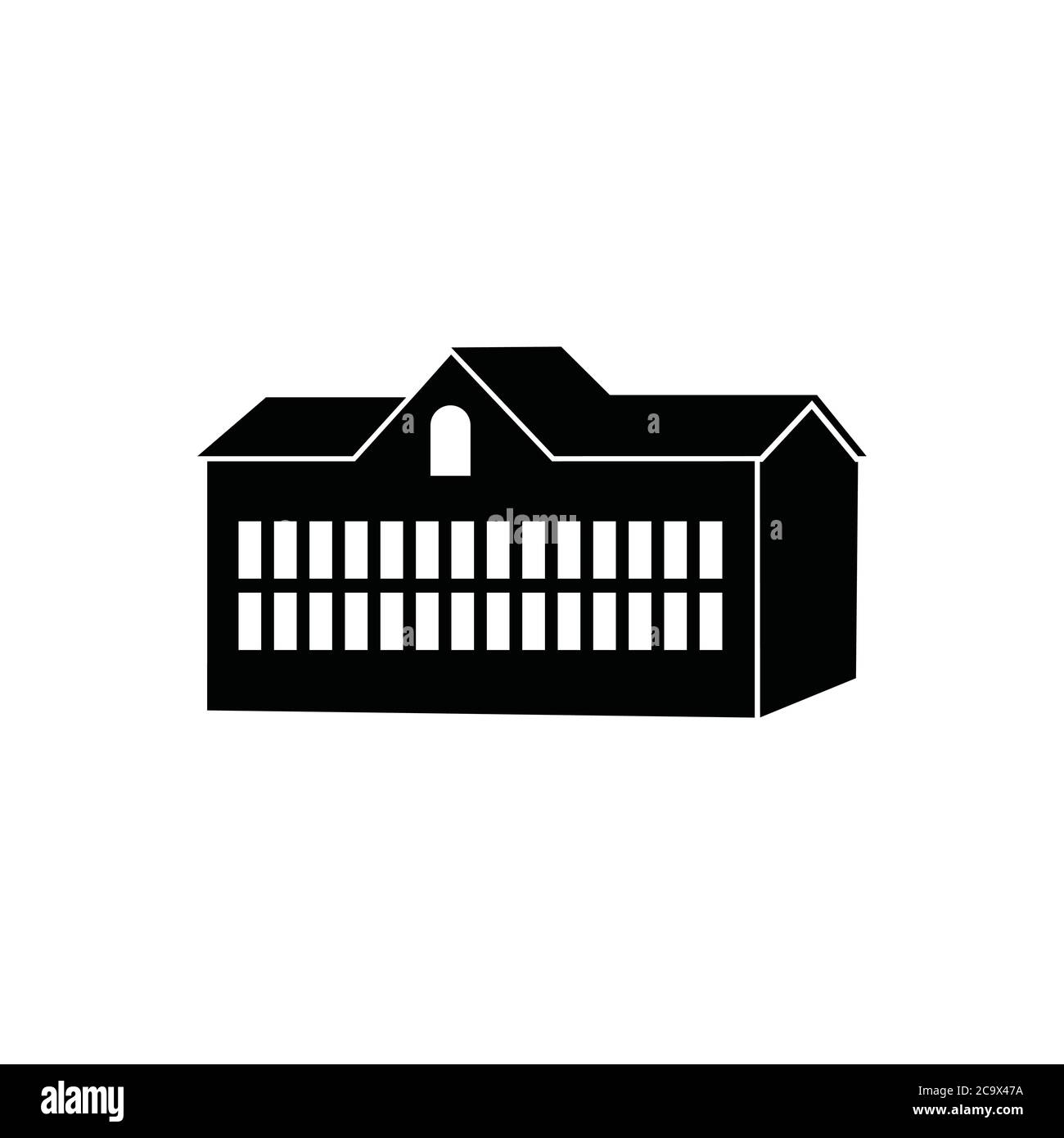 building icon vector sign symbol Stock Vector Image & Art - Alamy