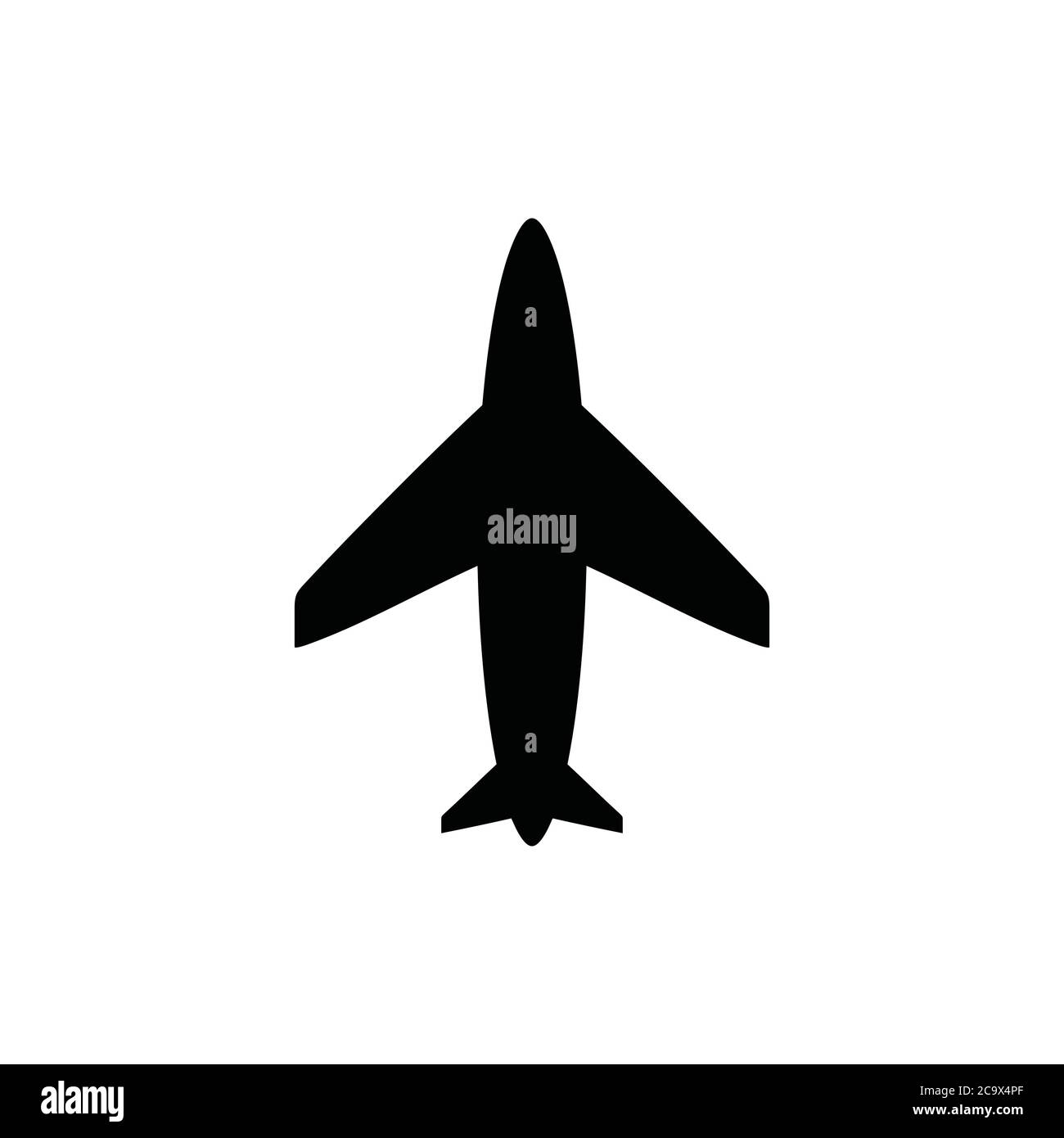 plane icon vector Stock Vector Image & Art - Alamy