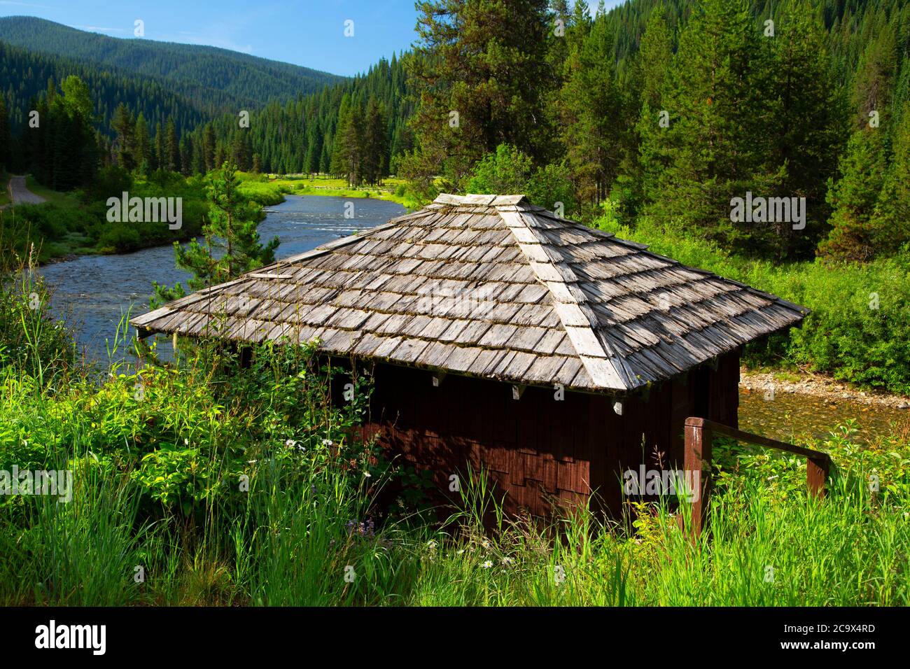 Red Ives Ranger Station building, St. Joe Wild and Scenic River, St