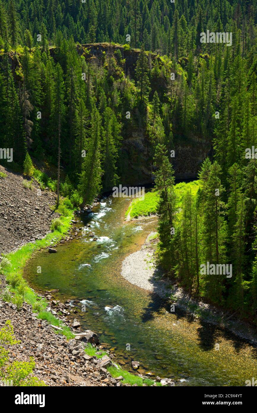 St joe river scenic byway idaho hi-res stock photography and images - Alamy