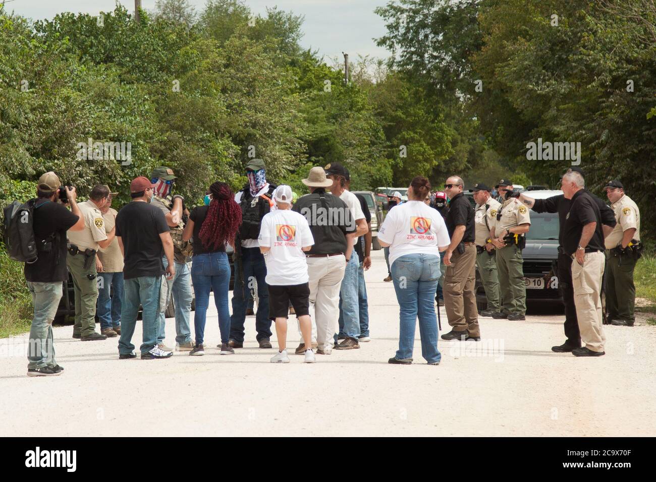 Spurlock_zincprotest_52 hires stock photography and images Alamy