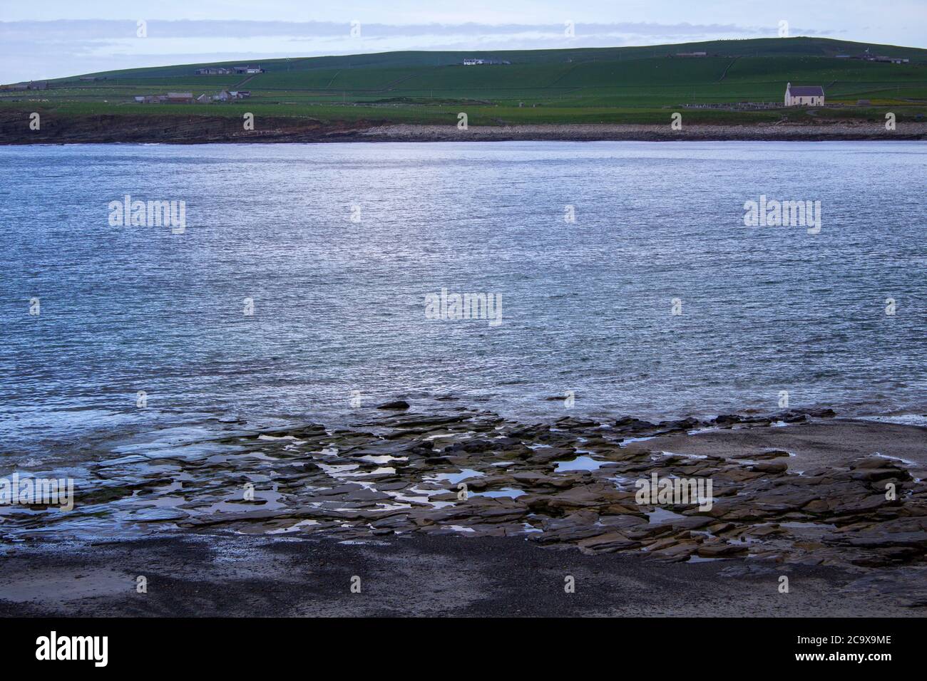 Orkney Isles, Scotland Coastline Stock Photo