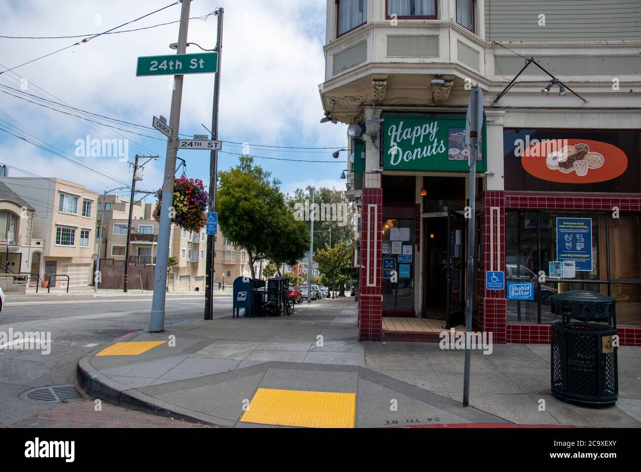 The Noe Valley neighborhood of San Francisco, CA, USA is a colorful one