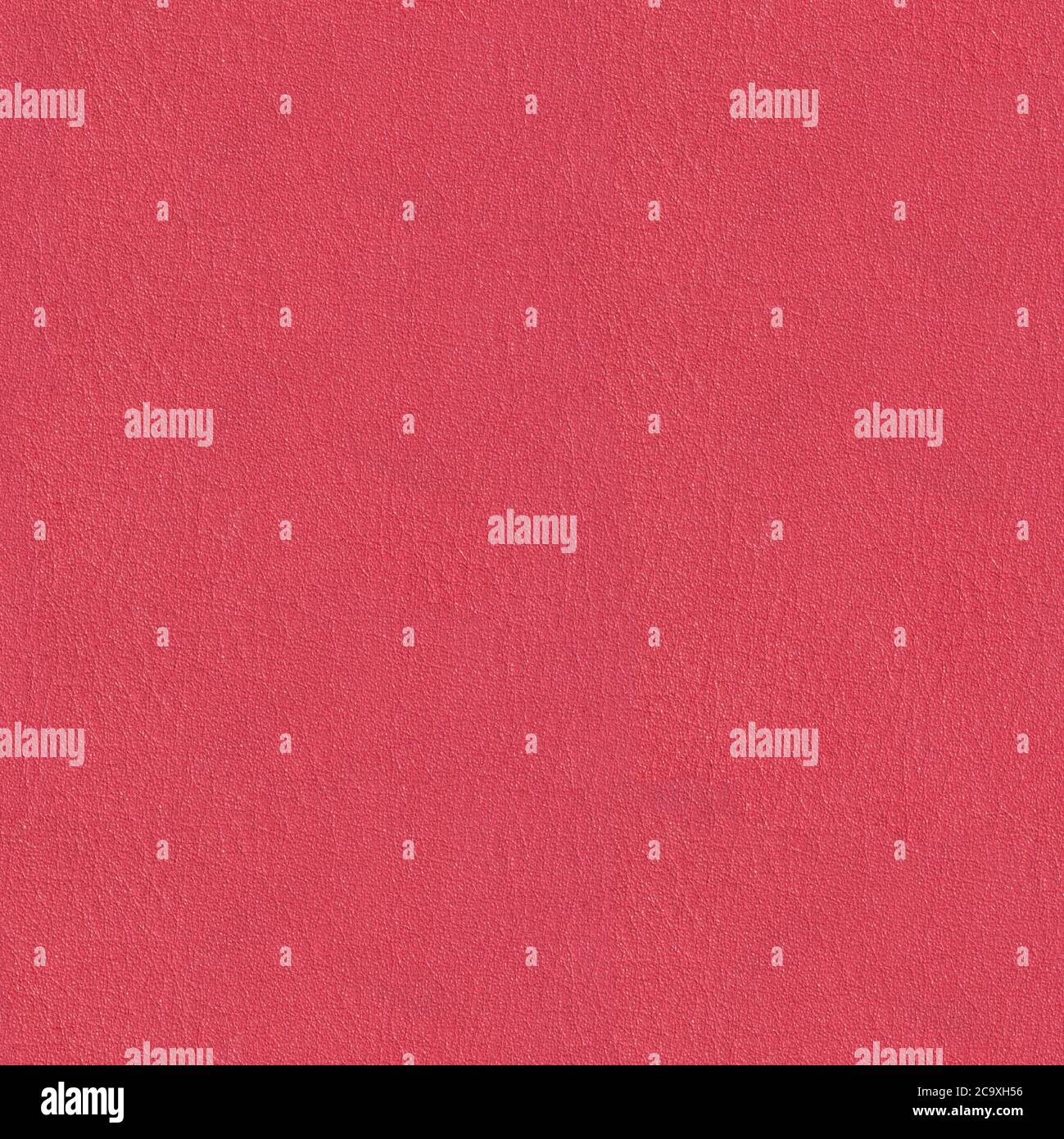 Pink leather for background usage. Seamless square texture, tile ready. Stock Photo