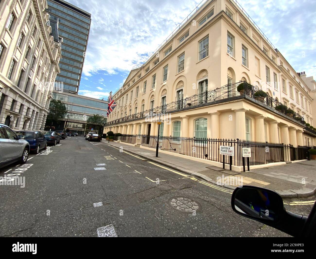Suffolk Place, London, SW1, United Kingdom Stock Photo