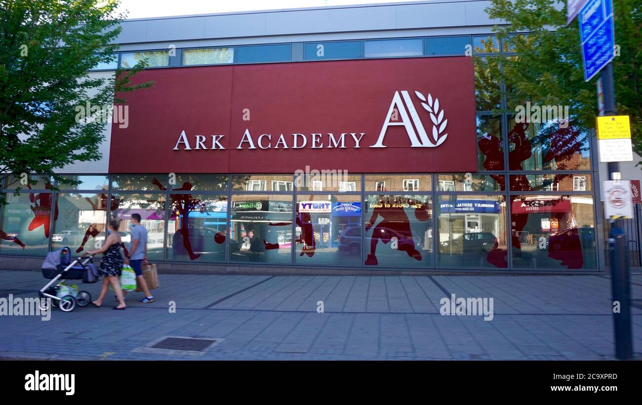 Ark Academy School, Bridge Road, London, United Kingdom Stock Photo