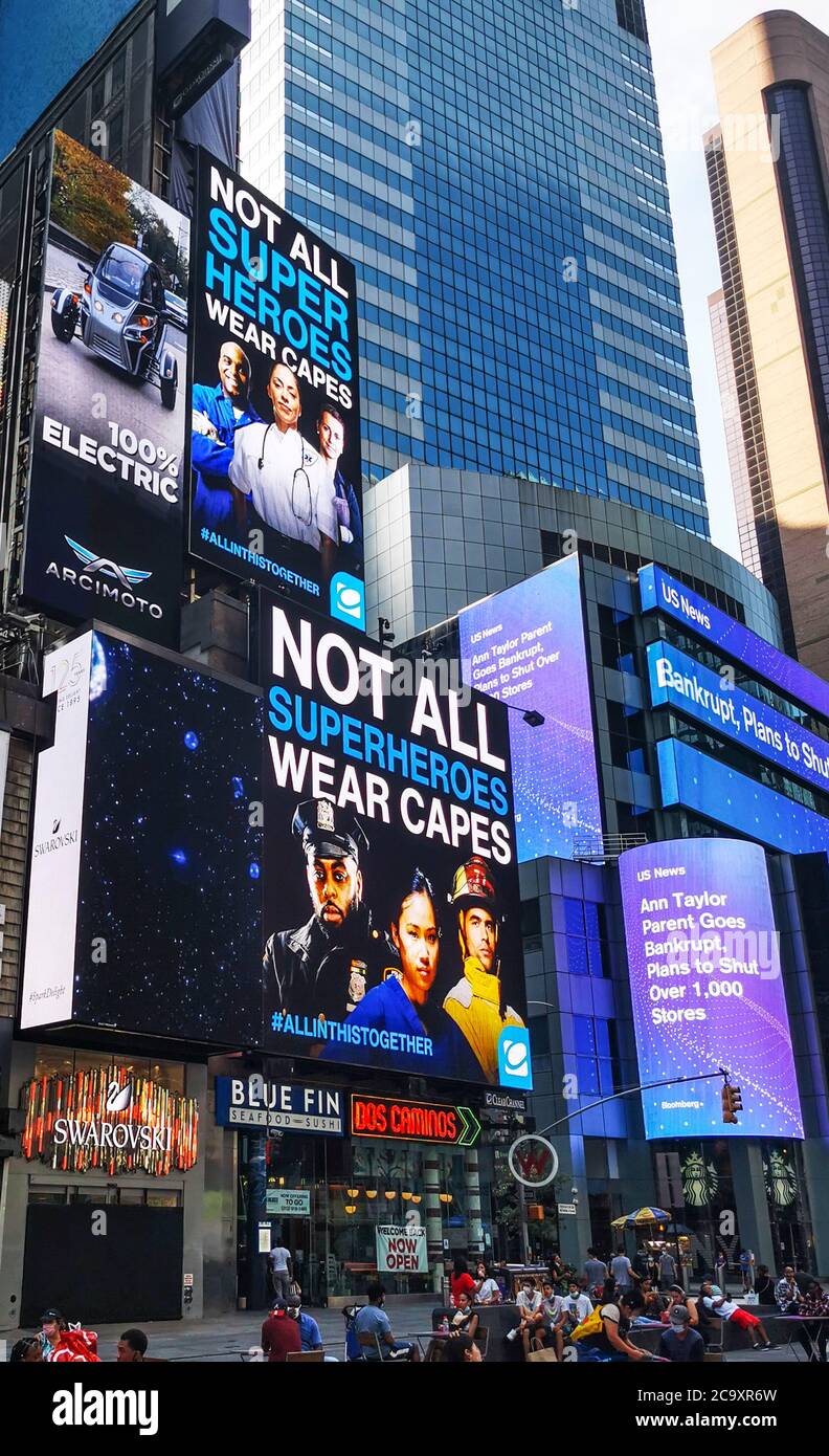 NEW YORK IS LIVING WITH THE CORONAVIRUS Stock Photo
